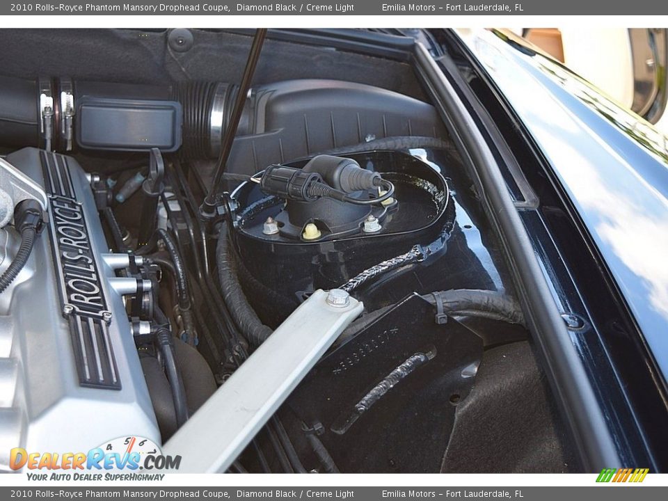 2010 Rolls-Royce Phantom Mansory Drophead Coupe Diamond Black / Creme Light Photo #96