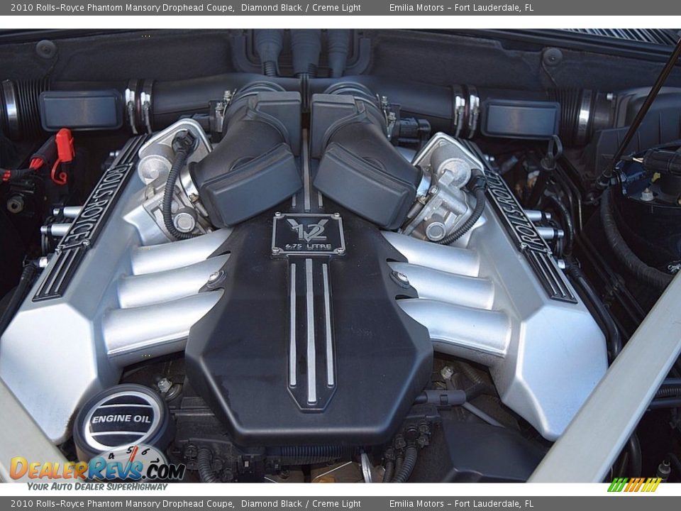 2010 Rolls-Royce Phantom Mansory Drophead Coupe 6.8 Liter DOHC 48-Valve VVT V12 Engine Photo #98