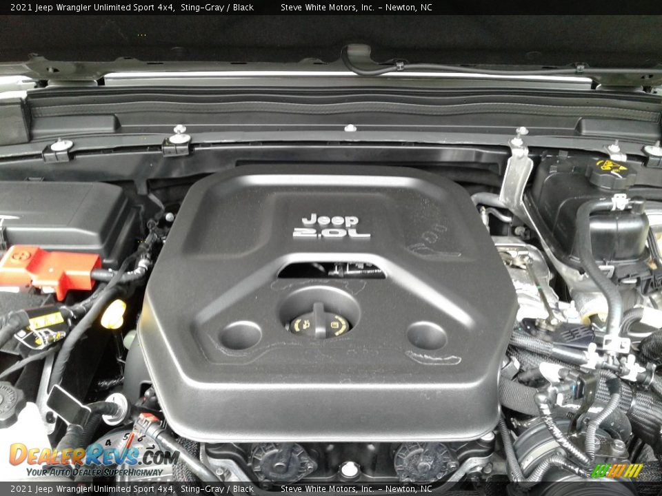 2021 Jeep Wrangler Unlimited Sport 4x4 Sting-Gray / Black Photo #9