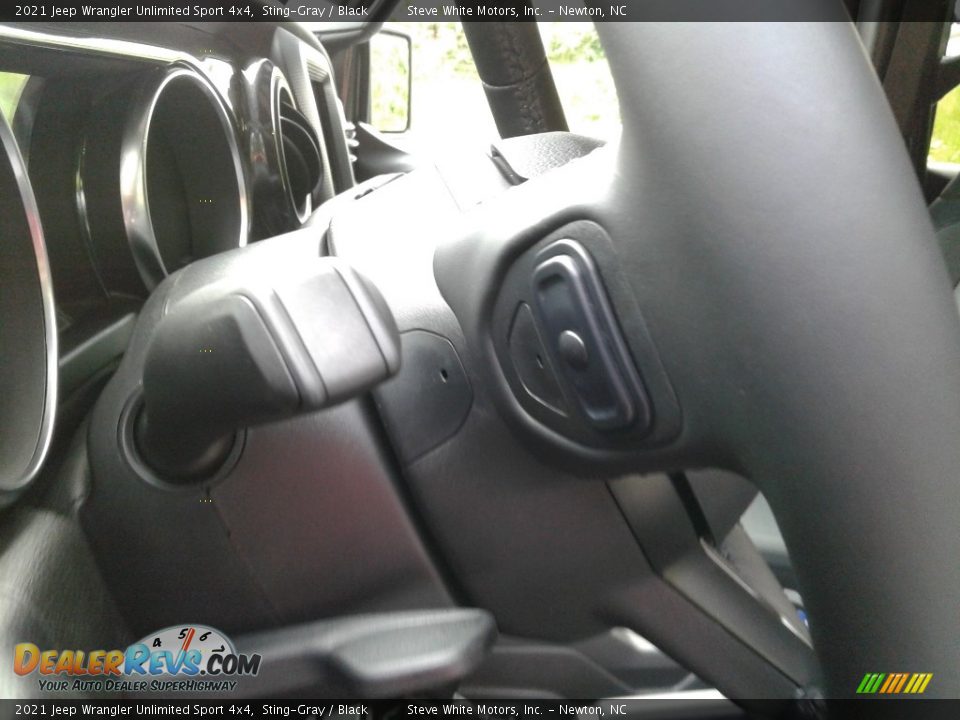 2021 Jeep Wrangler Unlimited Sport 4x4 Sting-Gray / Black Photo #12