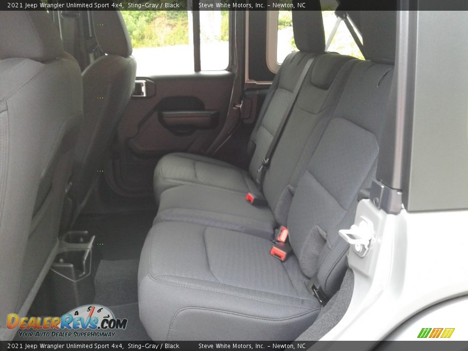 2021 Jeep Wrangler Unlimited Sport 4x4 Sting-Gray / Black Photo #13
