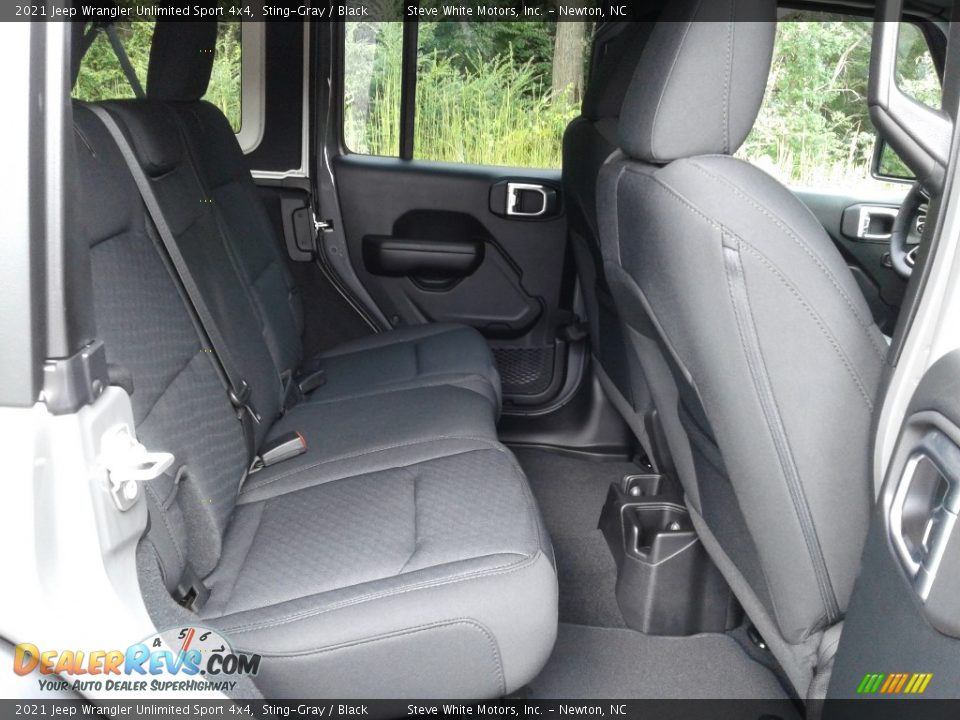 2021 Jeep Wrangler Unlimited Sport 4x4 Sting-Gray / Black Photo #15