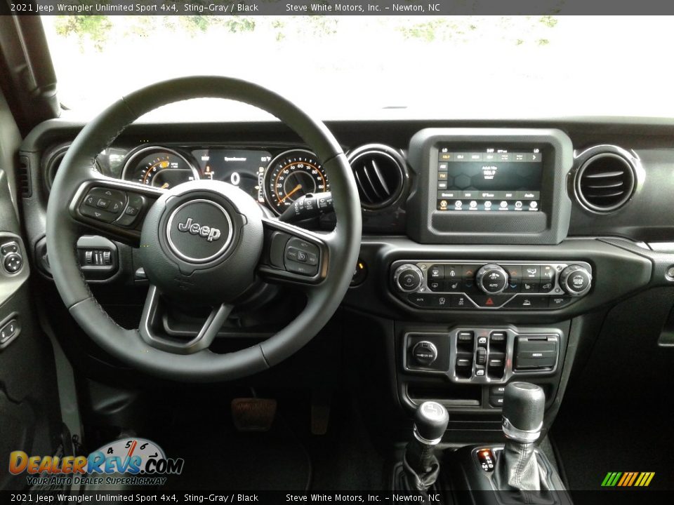 2021 Jeep Wrangler Unlimited Sport 4x4 Sting-Gray / Black Photo #17
