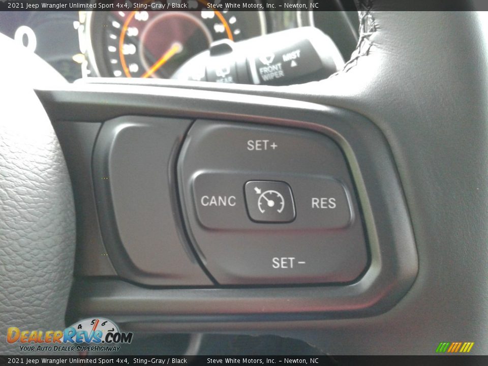 2021 Jeep Wrangler Unlimited Sport 4x4 Sting-Gray / Black Photo #19