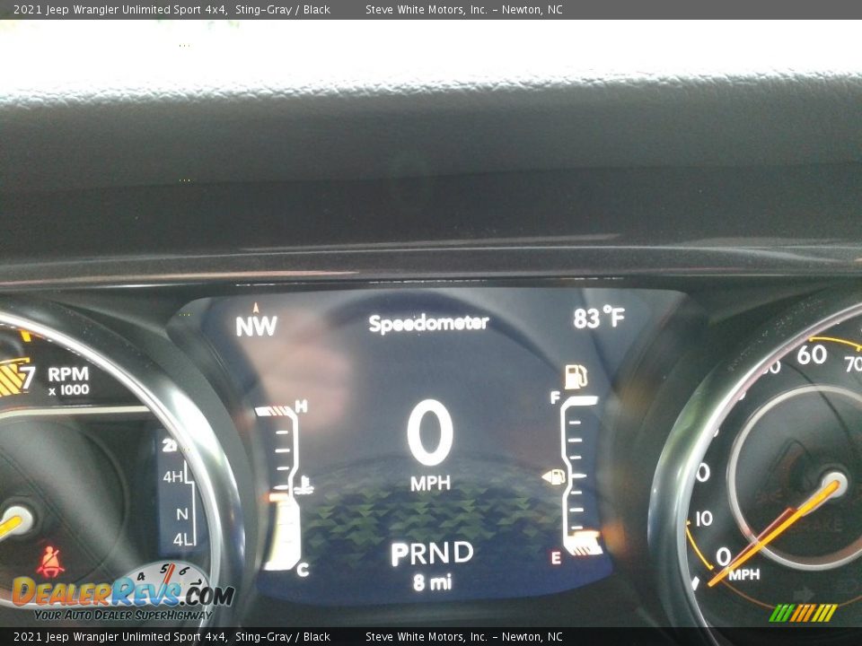 2021 Jeep Wrangler Unlimited Sport 4x4 Sting-Gray / Black Photo #20