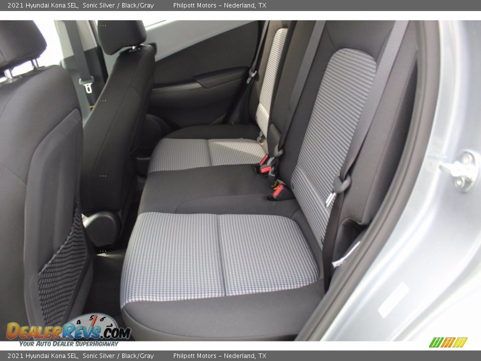 2021 Hyundai Kona SEL Sonic Silver / Black/Gray Photo #20