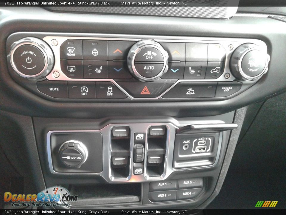 2021 Jeep Wrangler Unlimited Sport 4x4 Sting-Gray / Black Photo #24