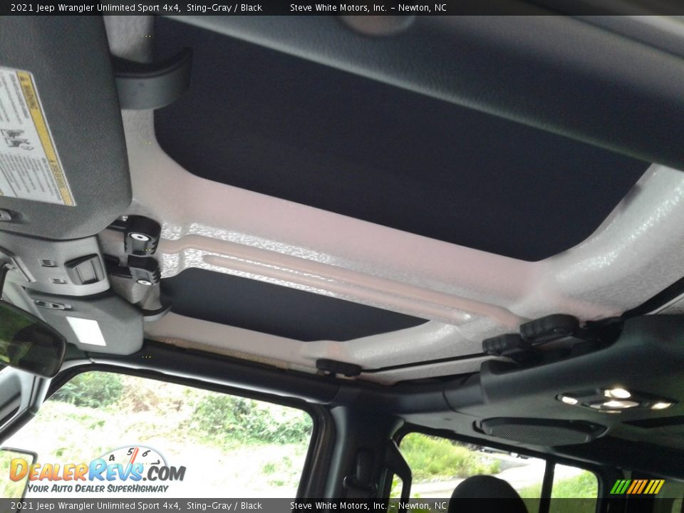2021 Jeep Wrangler Unlimited Sport 4x4 Sting-Gray / Black Photo #27