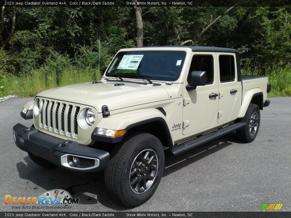 2020 Jeep Gladiator Overland 4x4 Gobi / Black/Dark Saddle Photo #2