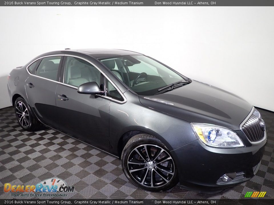 Graphite Gray Metallic 2016 Buick Verano Sport Touring Group Photo #2