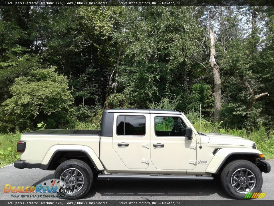 2020 Jeep Gladiator Overland 4x4 Gobi / Black/Dark Saddle Photo #5