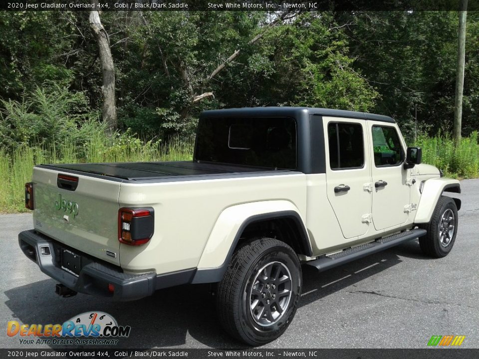 2020 Jeep Gladiator Overland 4x4 Gobi / Black/Dark Saddle Photo #6