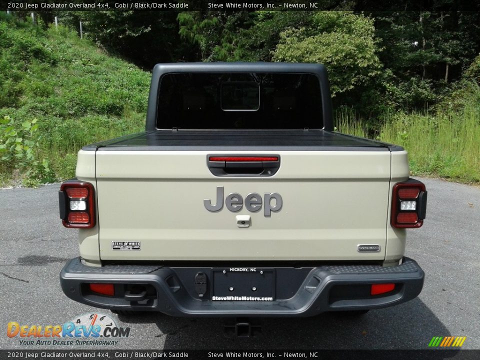 2020 Jeep Gladiator Overland 4x4 Gobi / Black/Dark Saddle Photo #7