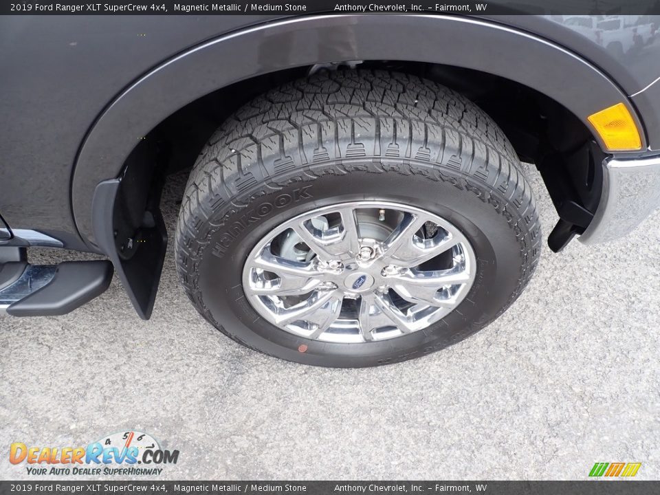 2019 Ford Ranger XLT SuperCrew 4x4 Magnetic Metallic / Medium Stone Photo #2