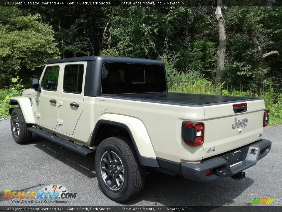 2020 Jeep Gladiator Overland 4x4 Gobi / Black/Dark Saddle Photo #10