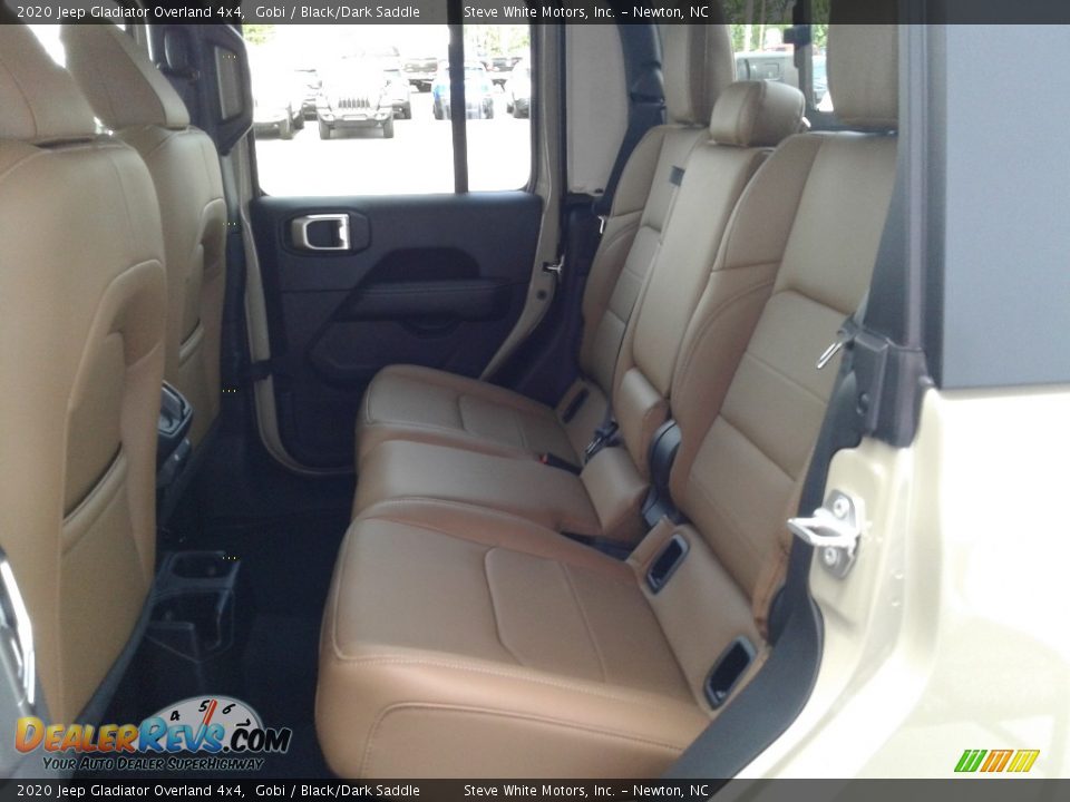 Rear Seat of 2020 Jeep Gladiator Overland 4x4 Photo #15