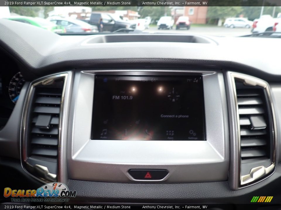 2019 Ford Ranger XLT SuperCrew 4x4 Magnetic Metallic / Medium Stone Photo #15