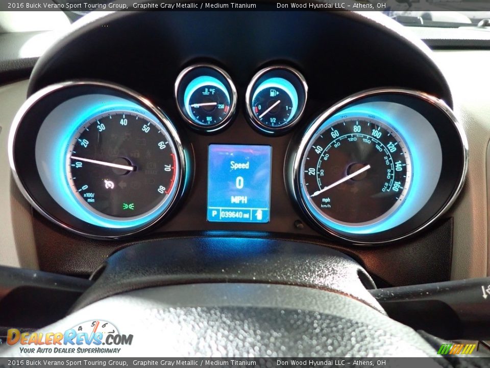 2016 Buick Verano Sport Touring Group Gauges Photo #27