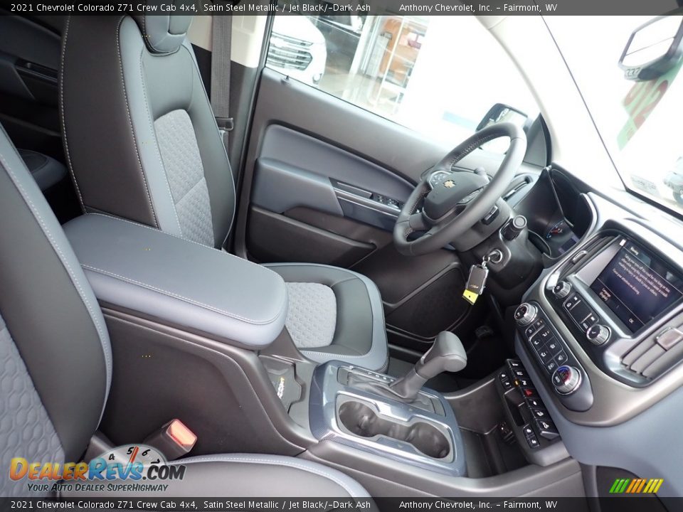 2021 Chevrolet Colorado Z71 Crew Cab 4x4 Satin Steel Metallic / Jet Black/­Dark Ash Photo #9