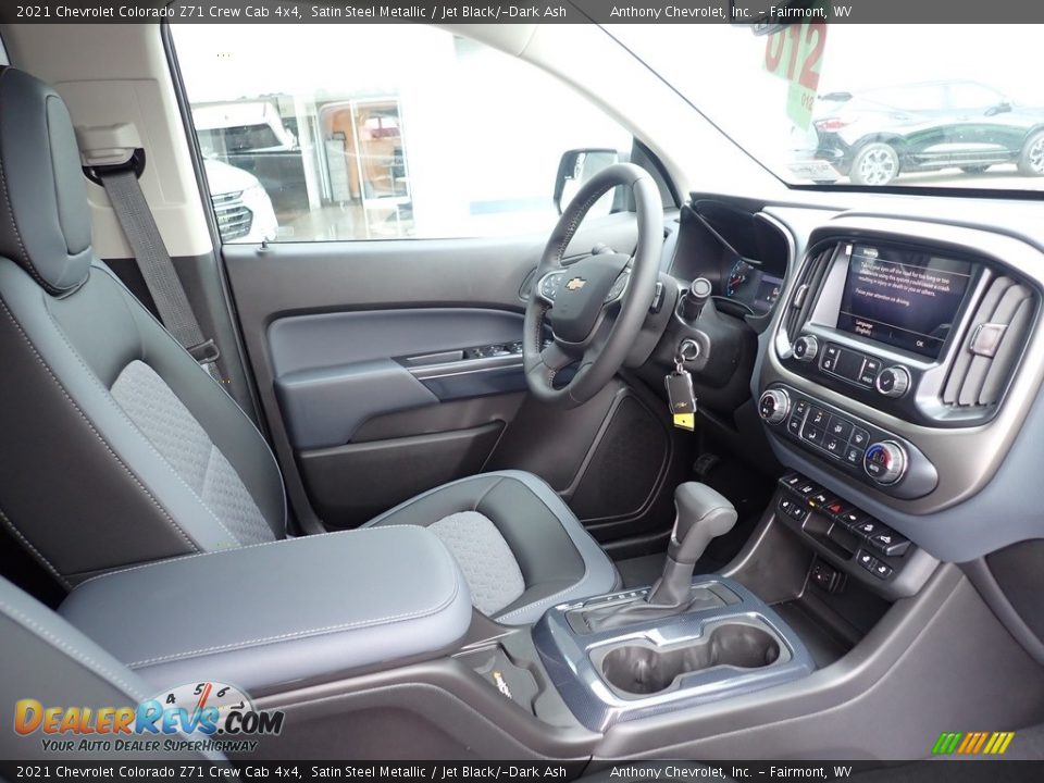 2021 Chevrolet Colorado Z71 Crew Cab 4x4 Satin Steel Metallic / Jet Black/­Dark Ash Photo #10