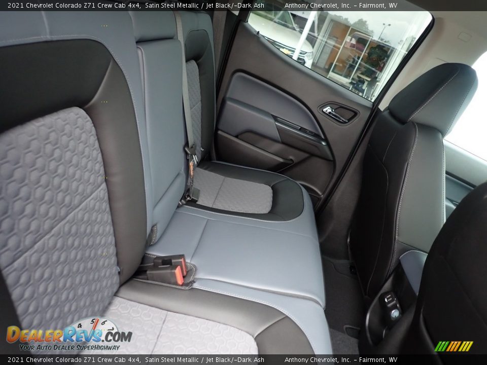 2021 Chevrolet Colorado Z71 Crew Cab 4x4 Satin Steel Metallic / Jet Black/­Dark Ash Photo #11