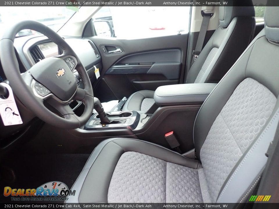 2021 Chevrolet Colorado Z71 Crew Cab 4x4 Satin Steel Metallic / Jet Black/­Dark Ash Photo #13