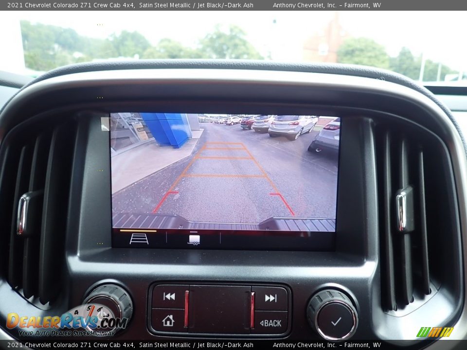 2021 Chevrolet Colorado Z71 Crew Cab 4x4 Satin Steel Metallic / Jet Black/­Dark Ash Photo #17