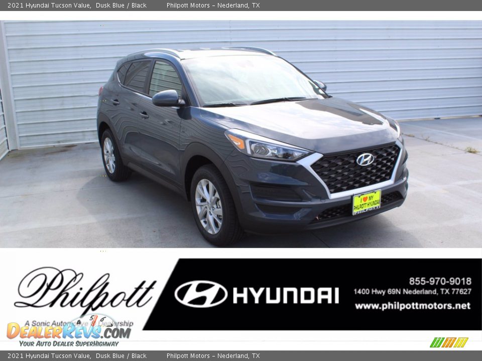 2021 Hyundai Tucson Value Dusk Blue / Black Photo #1