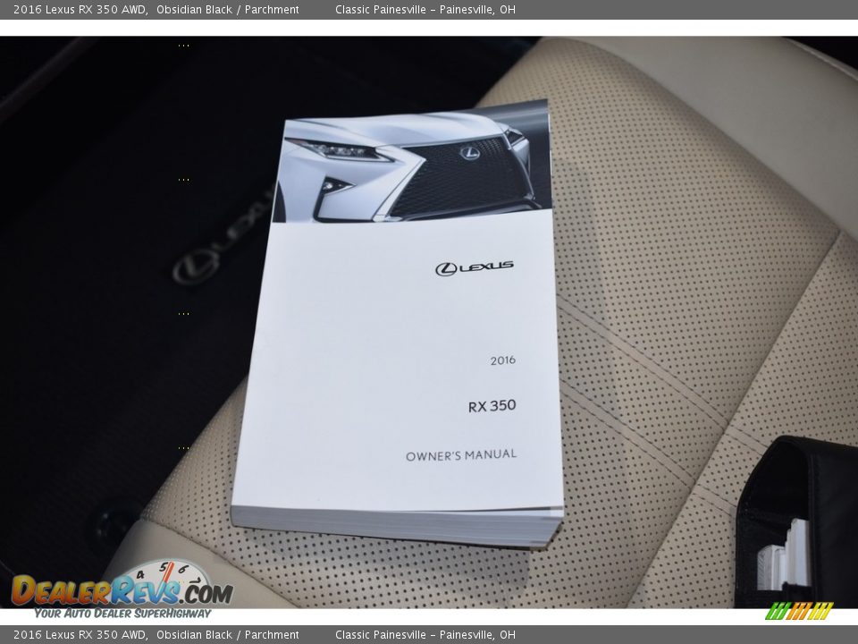 Books/Manuals of 2016 Lexus RX 350 AWD Photo #19