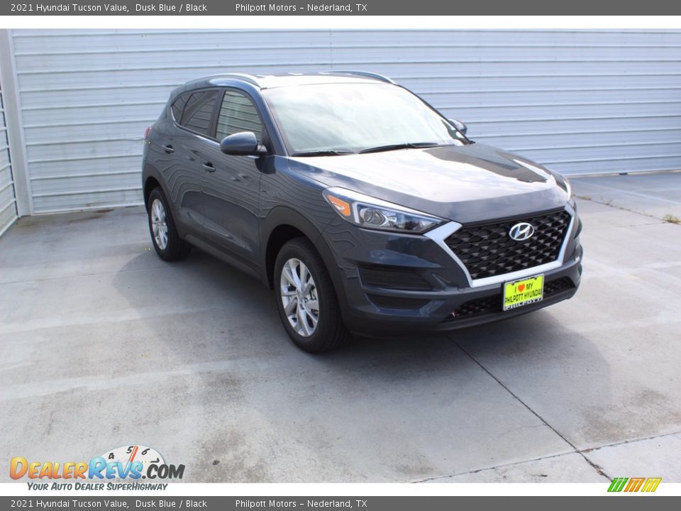 2021 Hyundai Tucson Value Dusk Blue / Black Photo #2