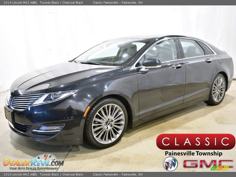 2014 Lincoln MKZ AWD Tuxedo Black / Charcoal Black Photo #1