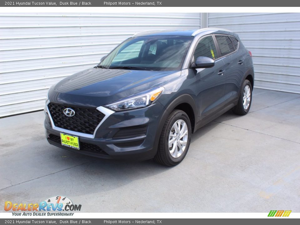 2021 Hyundai Tucson Value Dusk Blue / Black Photo #4