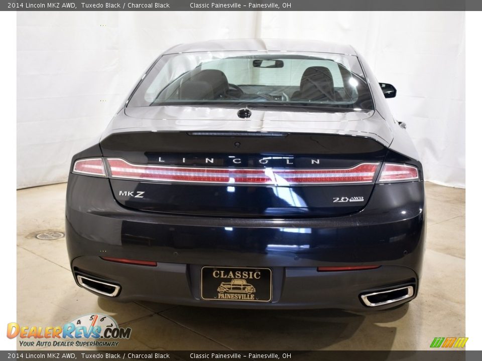 2014 Lincoln MKZ AWD Tuxedo Black / Charcoal Black Photo #3