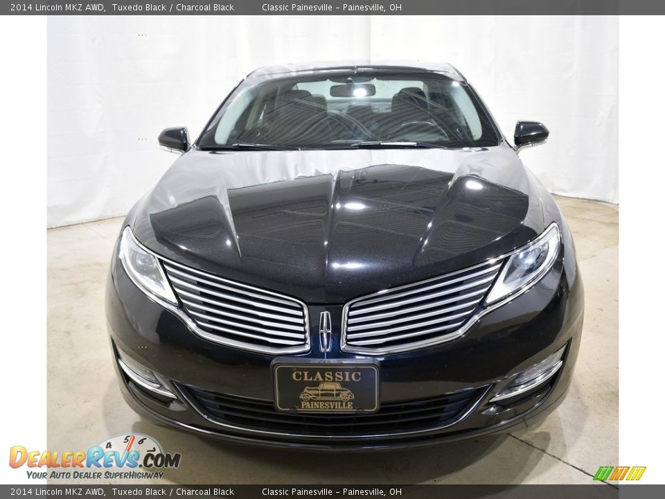 2014 Lincoln MKZ AWD Tuxedo Black / Charcoal Black Photo #4