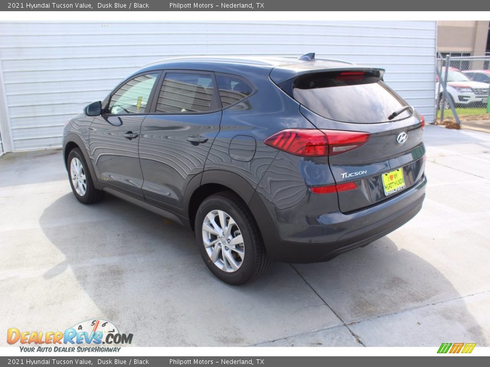 2021 Hyundai Tucson Value Dusk Blue / Black Photo #6