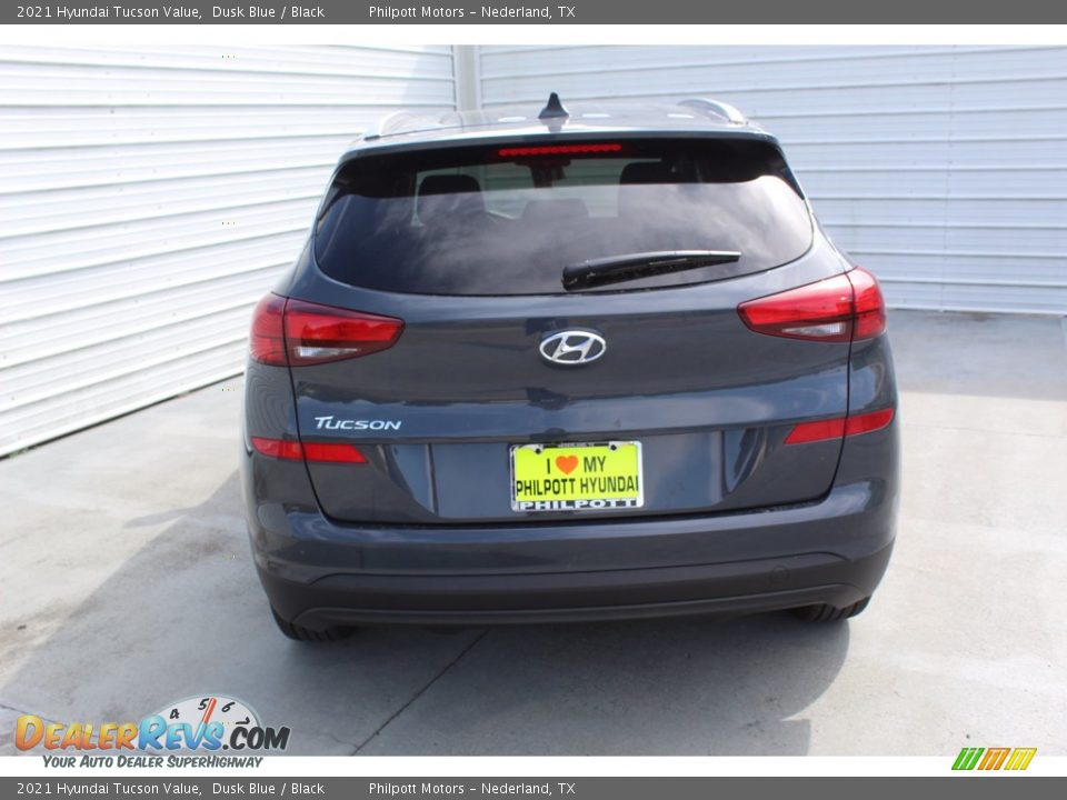 2021 Hyundai Tucson Value Dusk Blue / Black Photo #7
