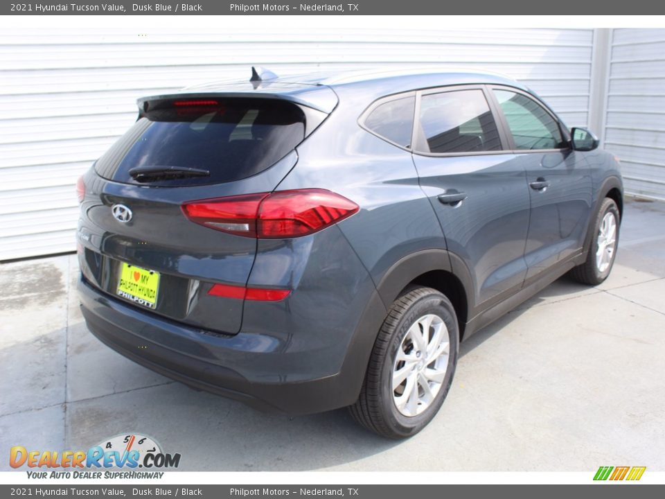 2021 Hyundai Tucson Value Dusk Blue / Black Photo #8