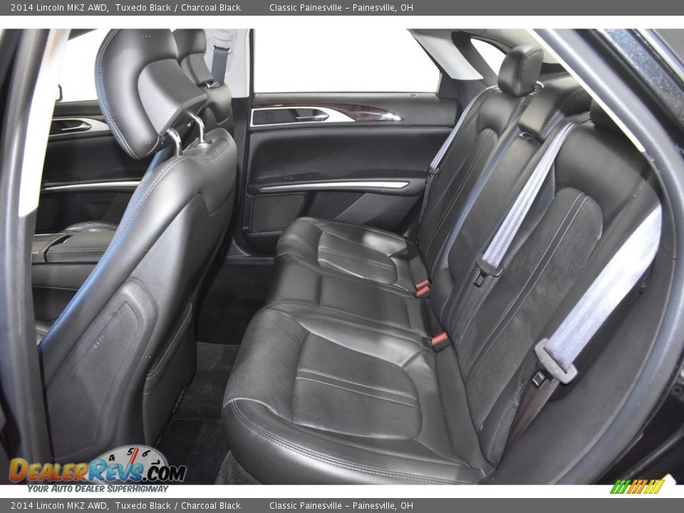 Rear Seat of 2014 Lincoln MKZ AWD Photo #9