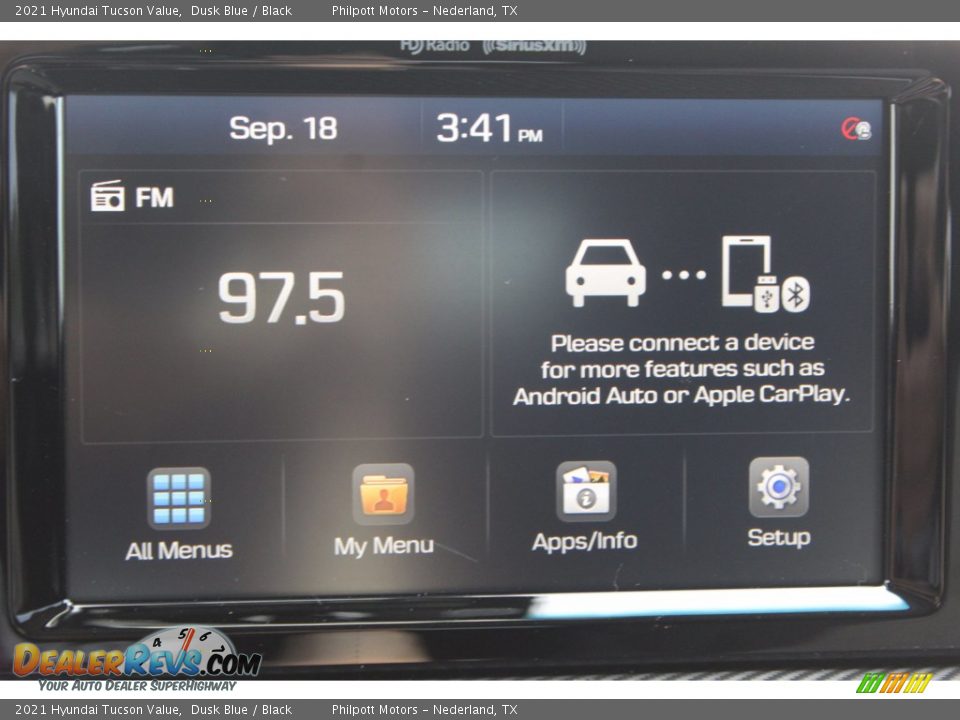 2021 Hyundai Tucson Value Dusk Blue / Black Photo #15