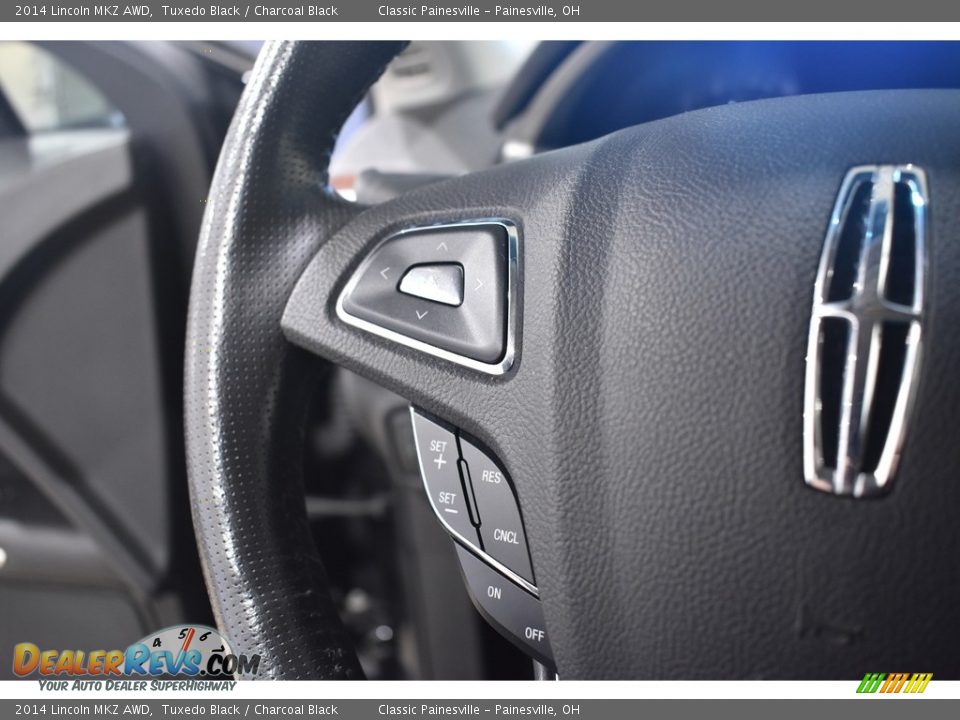 2014 Lincoln MKZ AWD Steering Wheel Photo #15