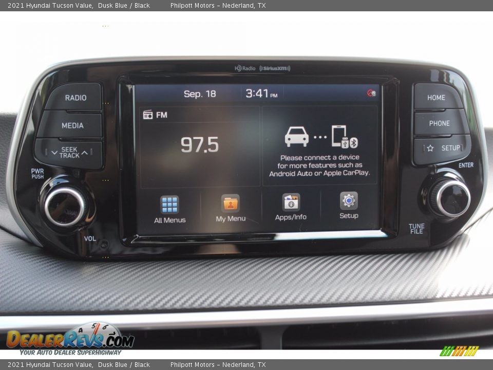 2021 Hyundai Tucson Value Dusk Blue / Black Photo #16