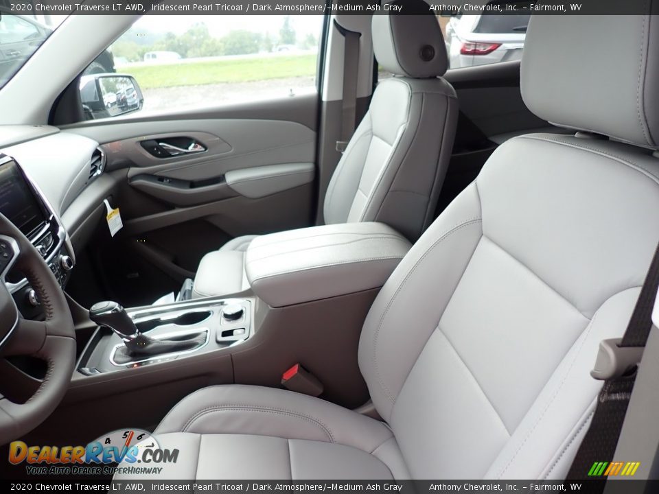 2020 Chevrolet Traverse LT AWD Iridescent Pearl Tricoat / Dark Atmosphere/­Medium Ash Gray Photo #14