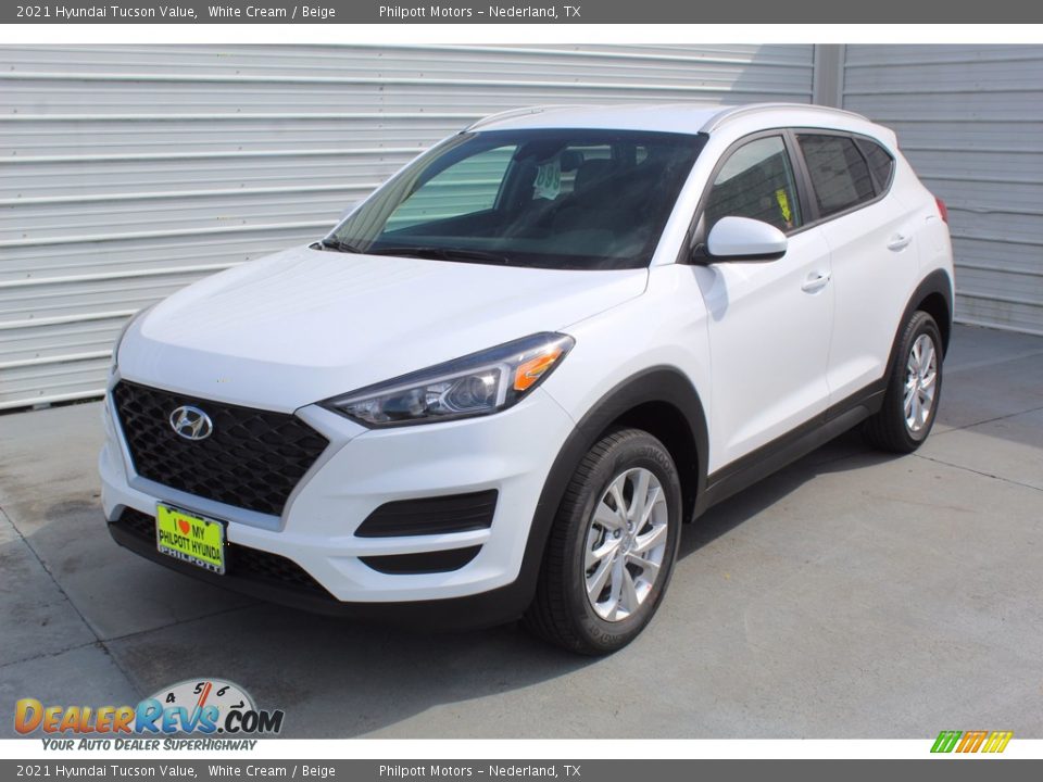 2021 Hyundai Tucson Value White Cream / Beige Photo #4
