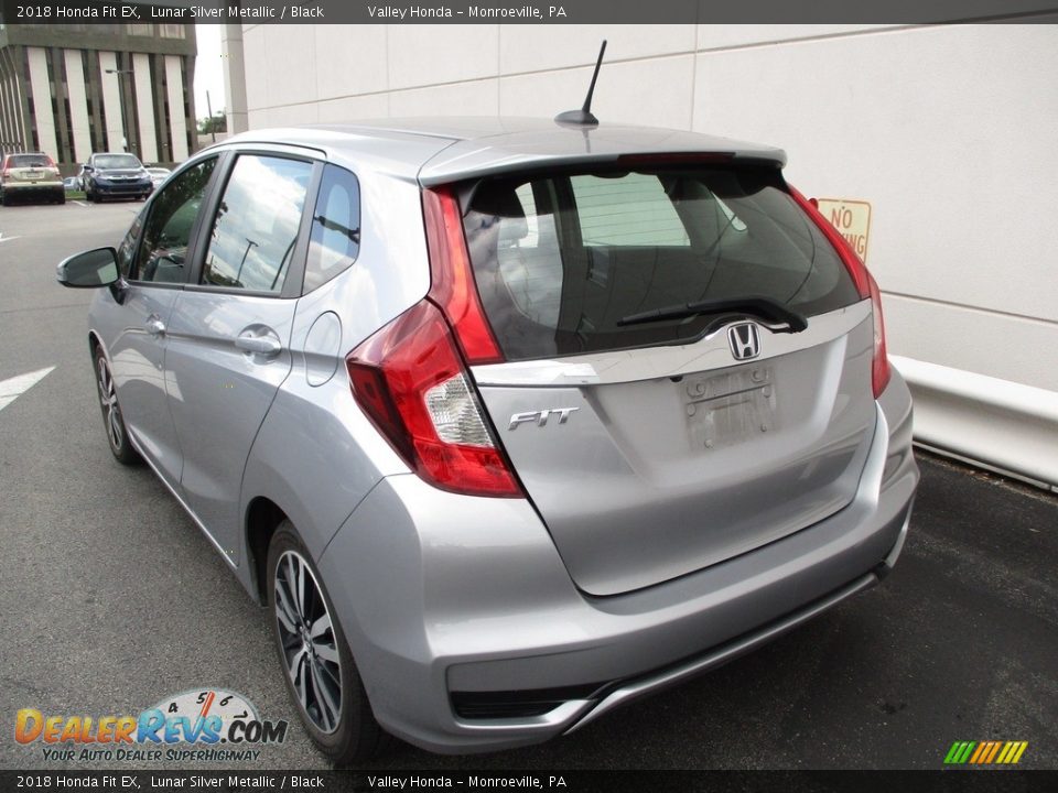 2018 Honda Fit EX Lunar Silver Metallic / Black Photo #3