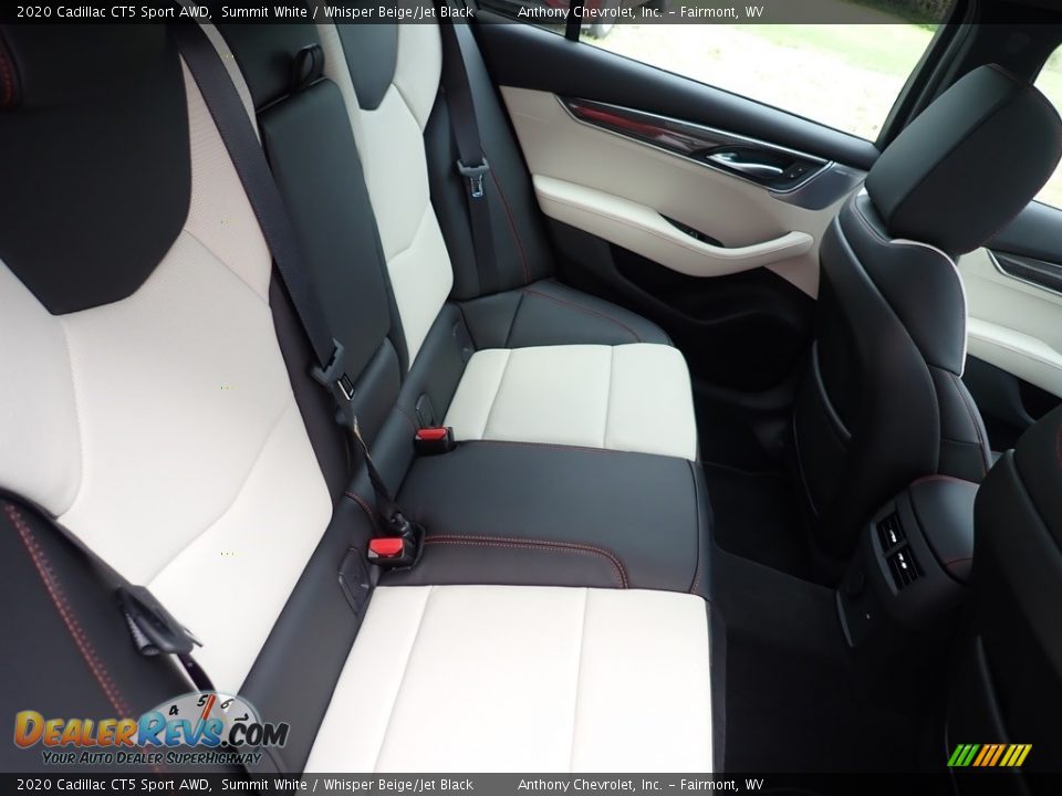 Rear Seat of 2020 Cadillac CT5 Sport AWD Photo #7
