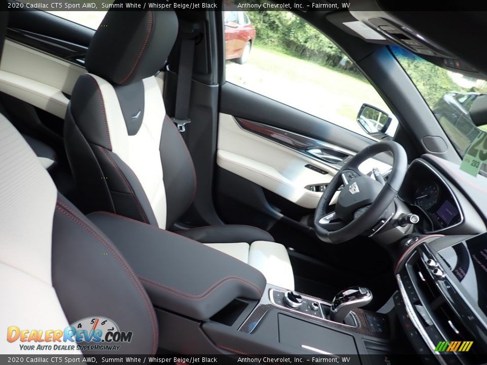 Front Seat of 2020 Cadillac CT5 Sport AWD Photo #8