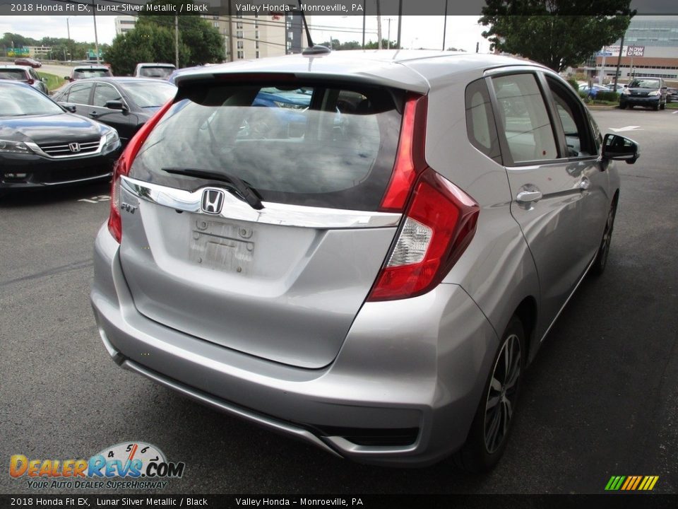 2018 Honda Fit EX Lunar Silver Metallic / Black Photo #5