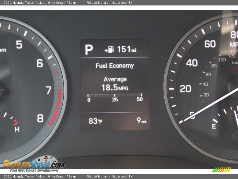 2021 Hyundai Tucson Value White Cream / Beige Photo #14