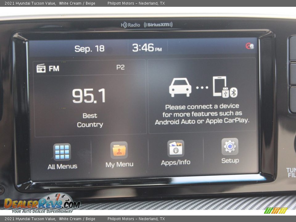 2021 Hyundai Tucson Value White Cream / Beige Photo #15