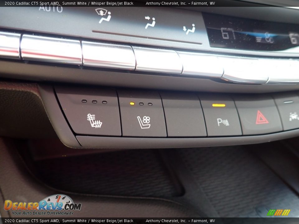 Controls of 2020 Cadillac CT5 Sport AWD Photo #18
